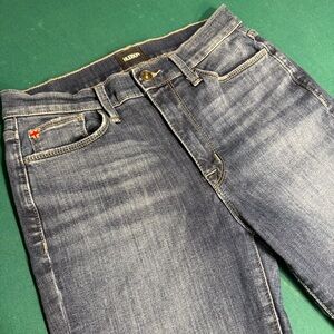 Hudson Dark Wash High Rise “Blair” Flare Jeans